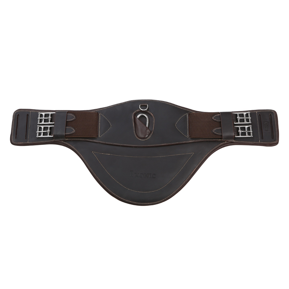 IKONIC Leather event belly girth "ROUND"