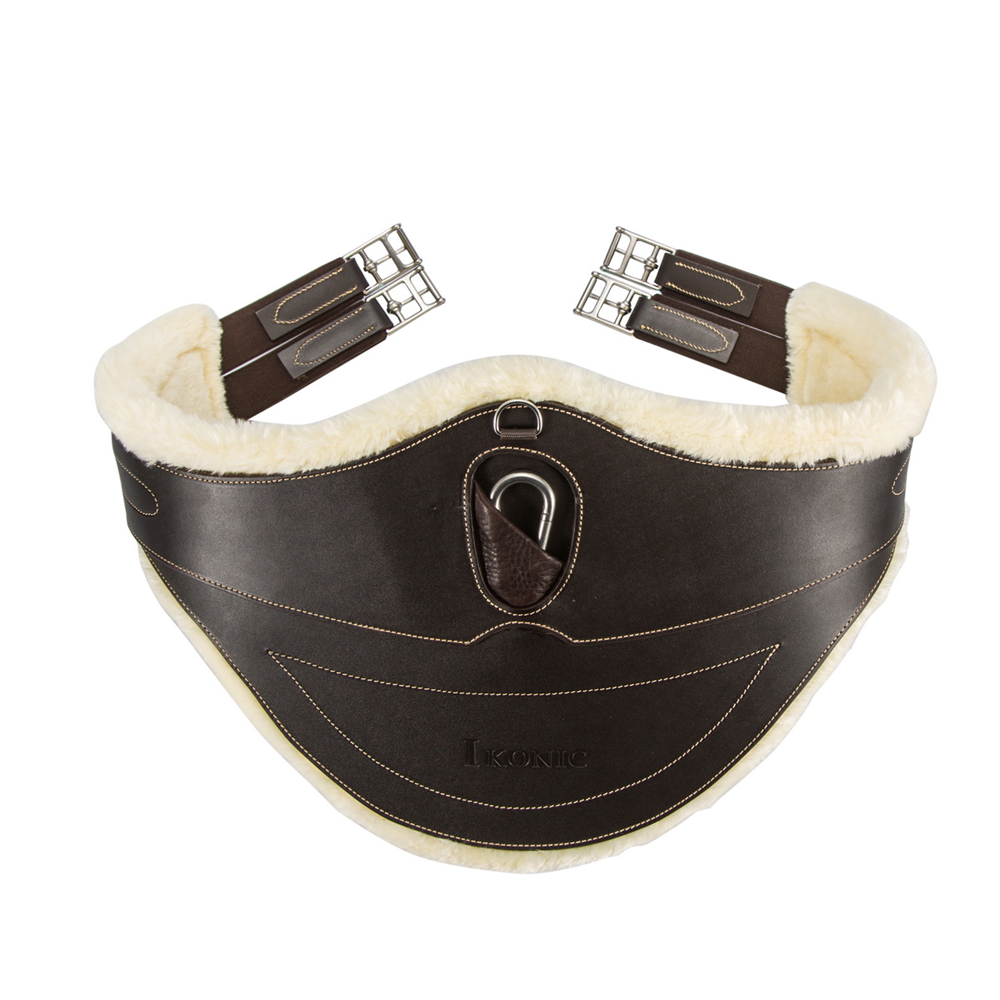 IKONIC Stud Girth with Removeable Sheepskin
