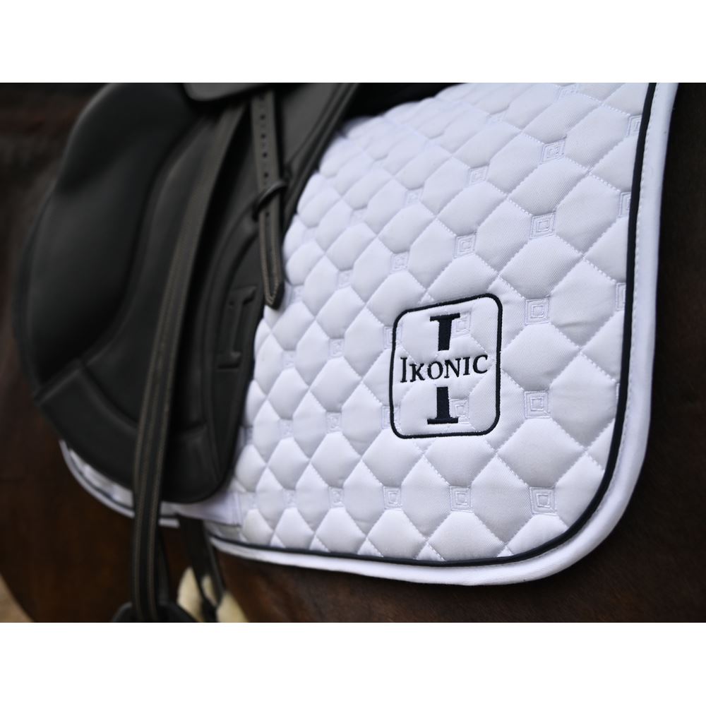 Ikonic Dressage Saddle Pad with Waffle Cotton Lining