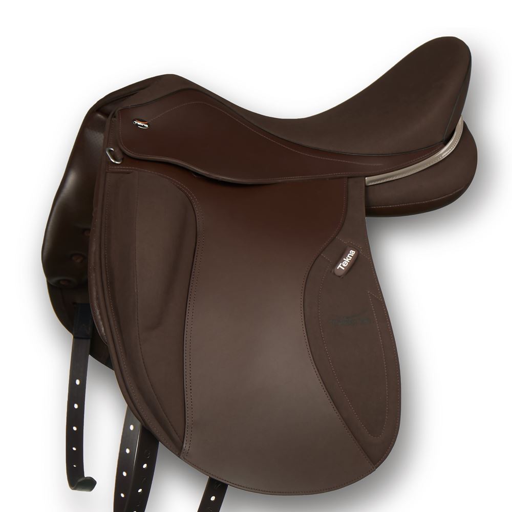 Tekna "Dynamix" Dressage Mono Flap Plain Saddle  