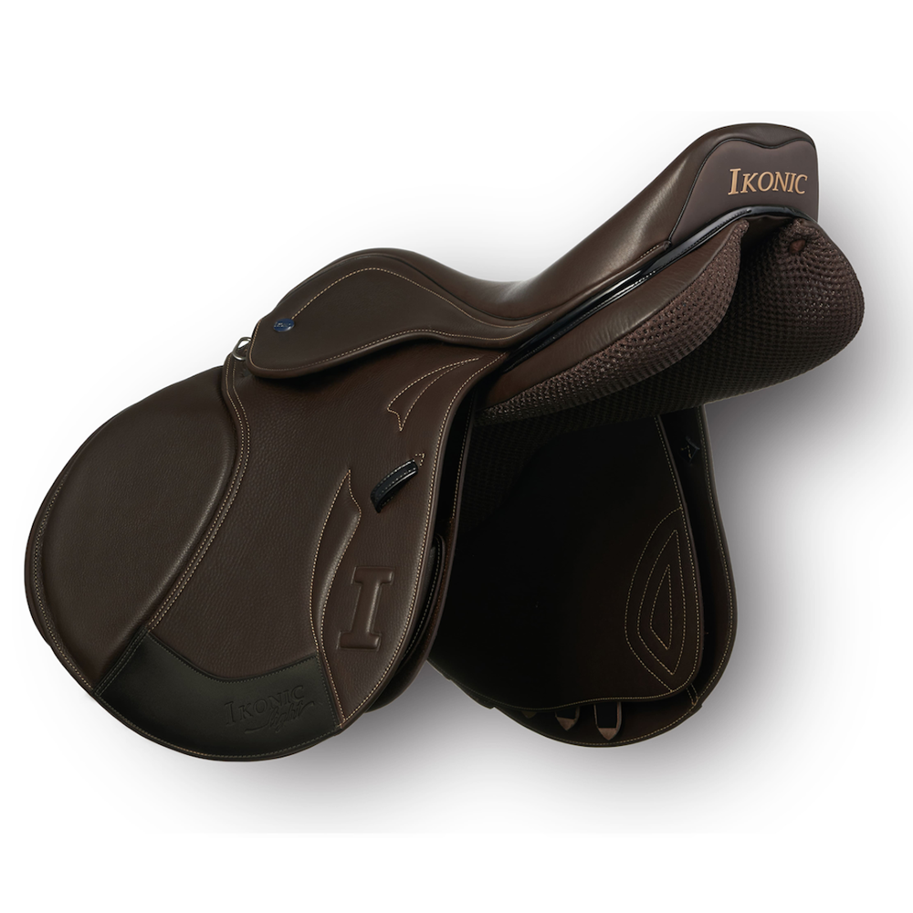 Ikonic "Light" Jumping Lined Saddle