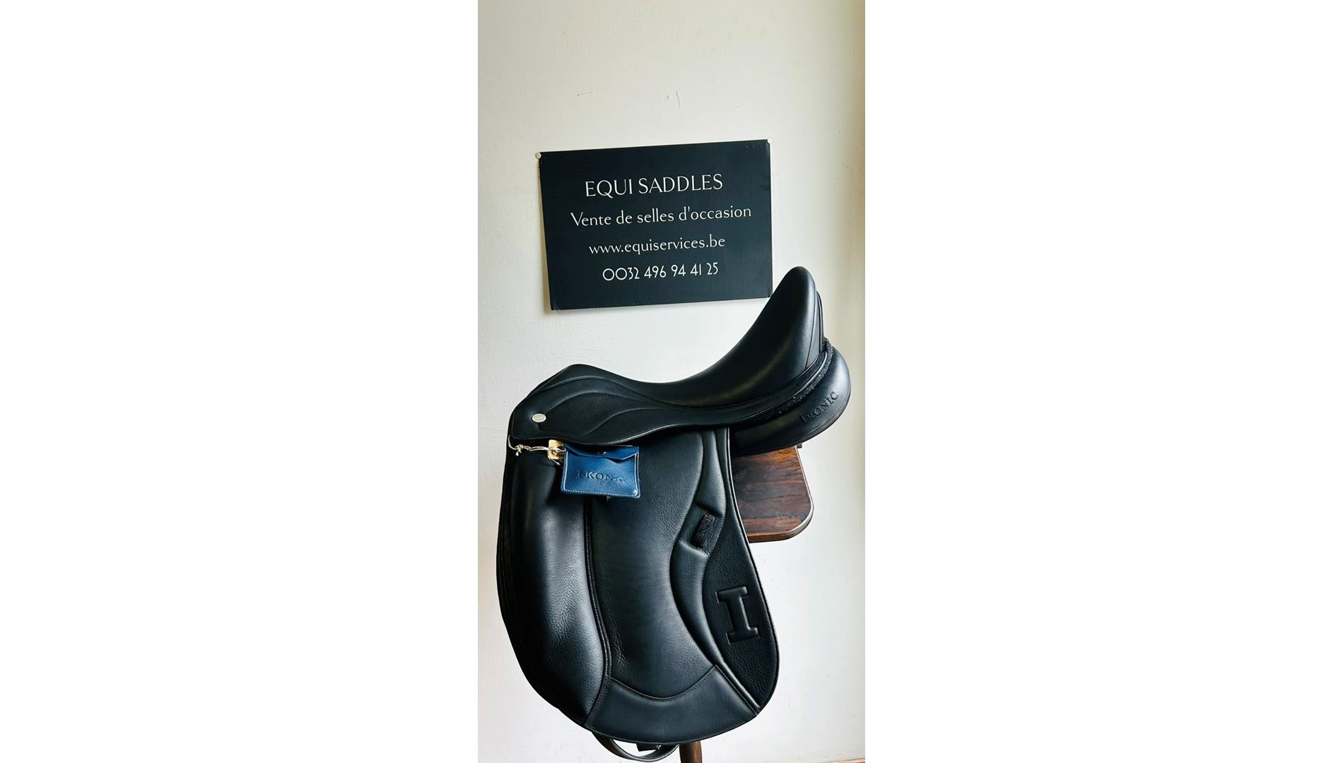 241113033  Ikonic "Evolution" Selle Dressage Mono Quartier Doublé