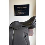 24129397  Ikonic "Light" Selle Dressage Doublé Veau Double Quartier