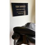 24129397  Ikonic "Light" Selle Dressage Doublé Veau Double Quartier