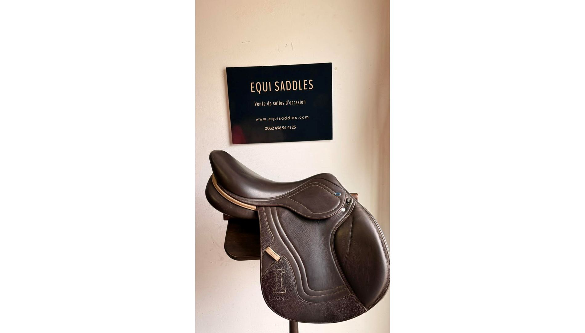 241213188  IKONIC "Evolution" Selle Jumping Doublé