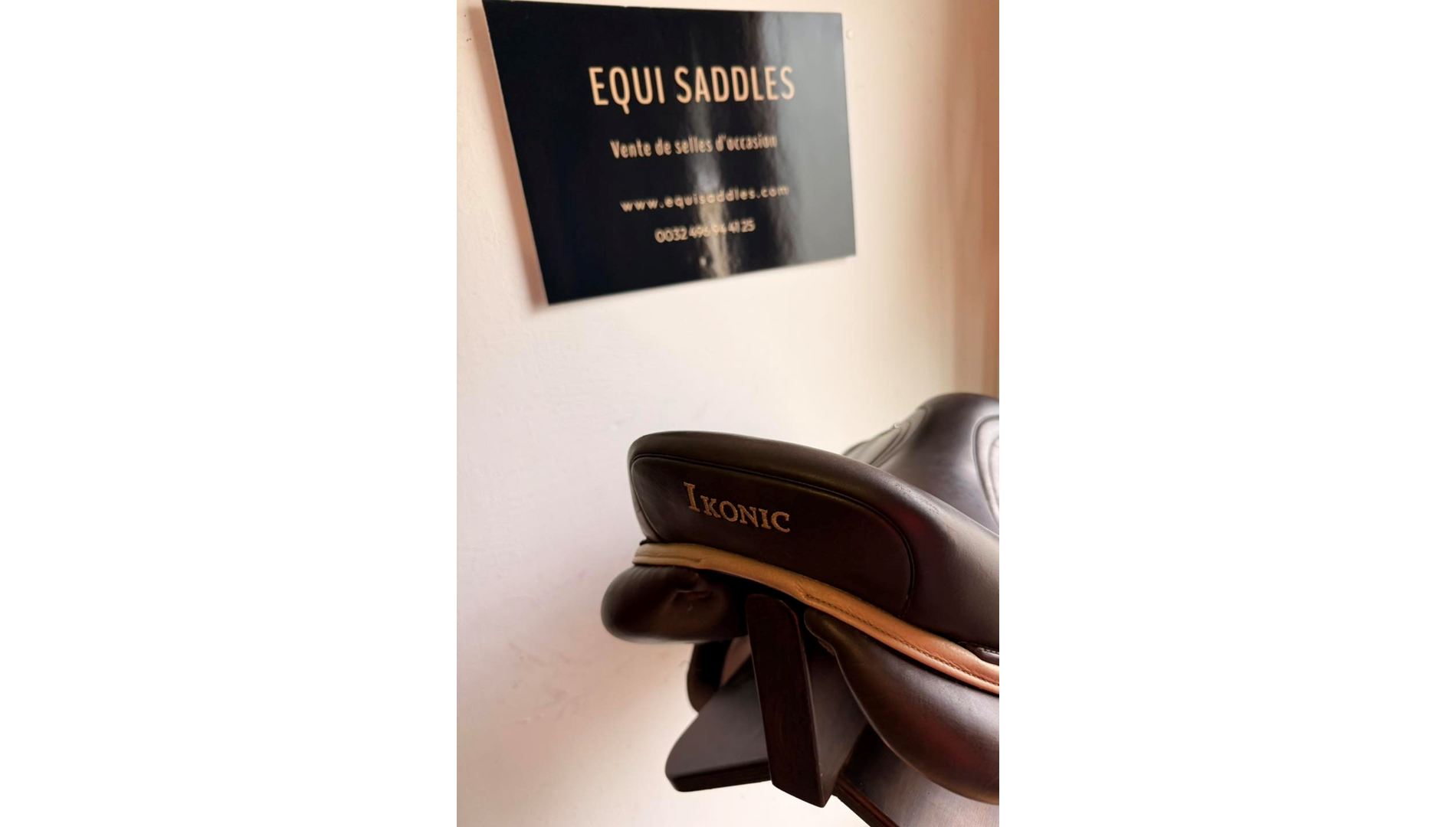 241213188  IKONIC "Evolution" Selle Jumping Doublé