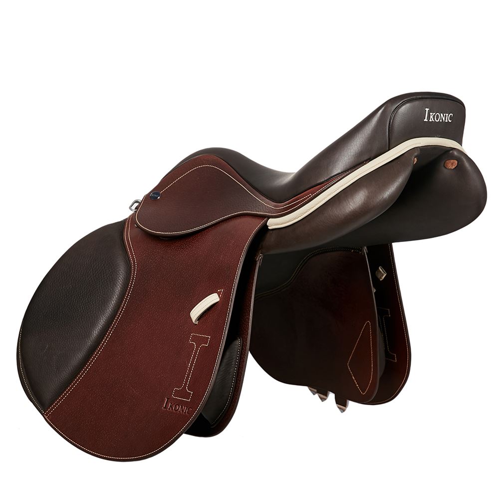 IKONIC "Evolution" Jumping Plain Saddle 