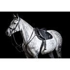 IKONIC Jumping saddle "Evolution" Calflined "BLACK SERIES"