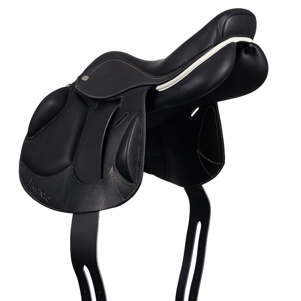 Ikonic "Evolution" Cross Country Saddle - Straps over Flap