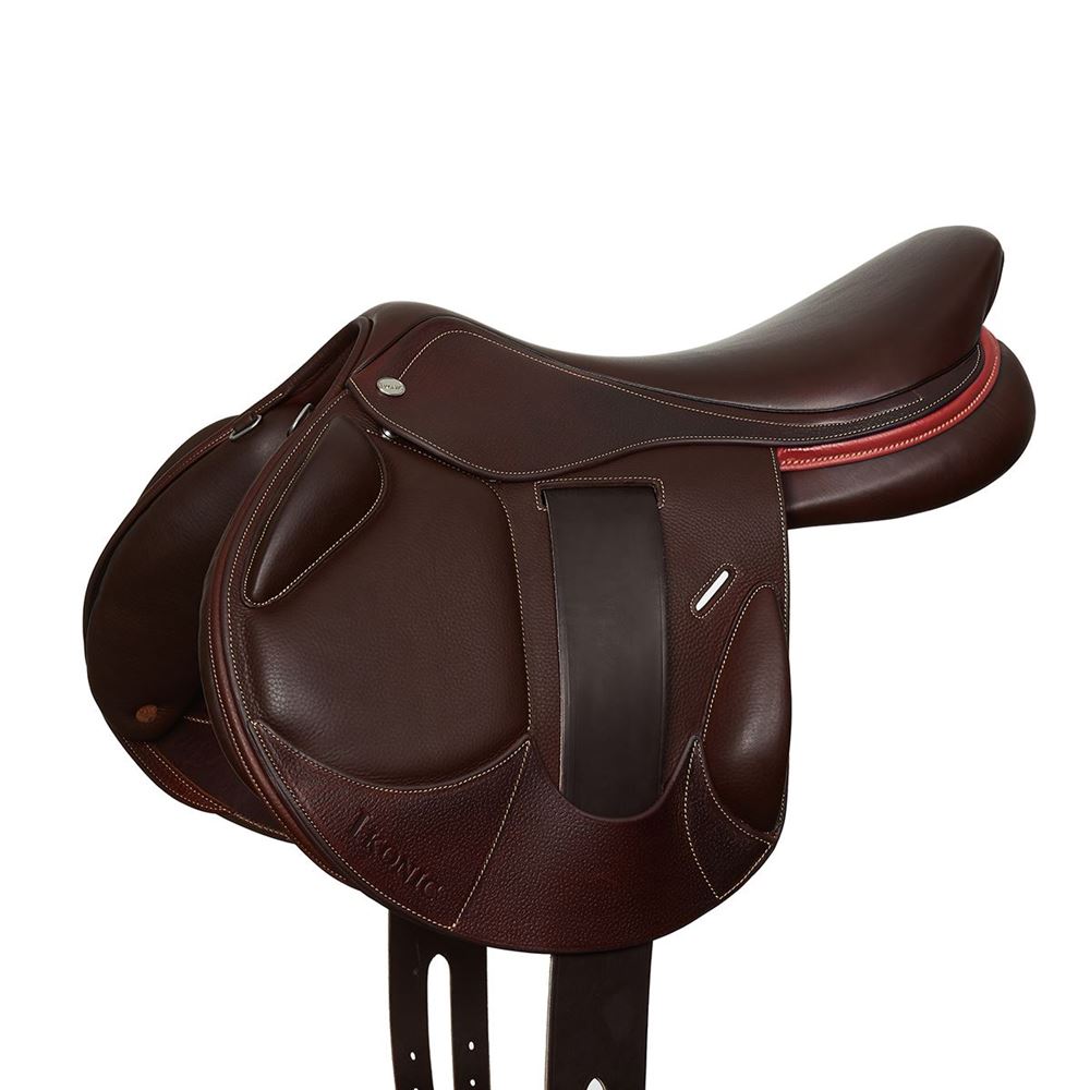 Ikonic "Evolution" Cross Country Saddle - Straps over Flap