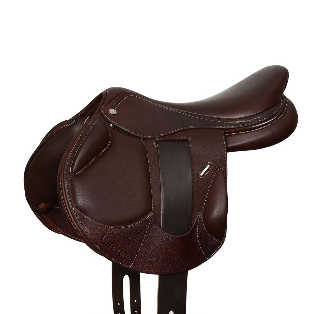 Ikonic "Evolution" Cross Country Saddle - Straps over Flap