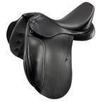 Ikonic "Evolution" Dressage Double Flap Plain Saddle