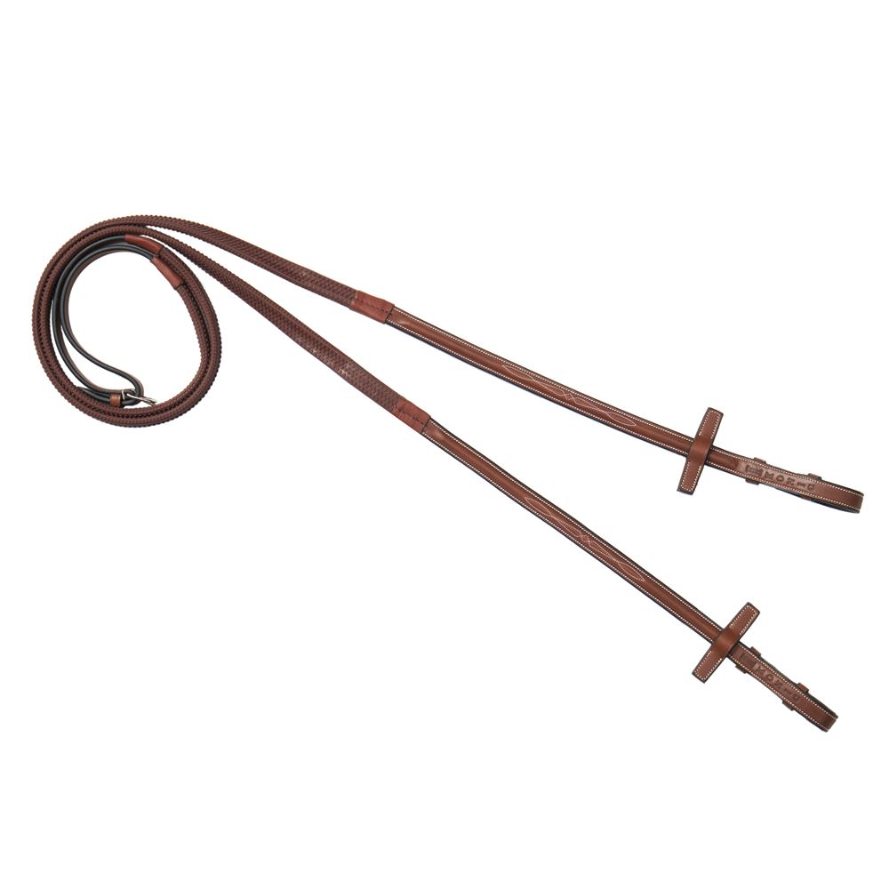 IKONIC Rubberen Teugels met haken 20mm