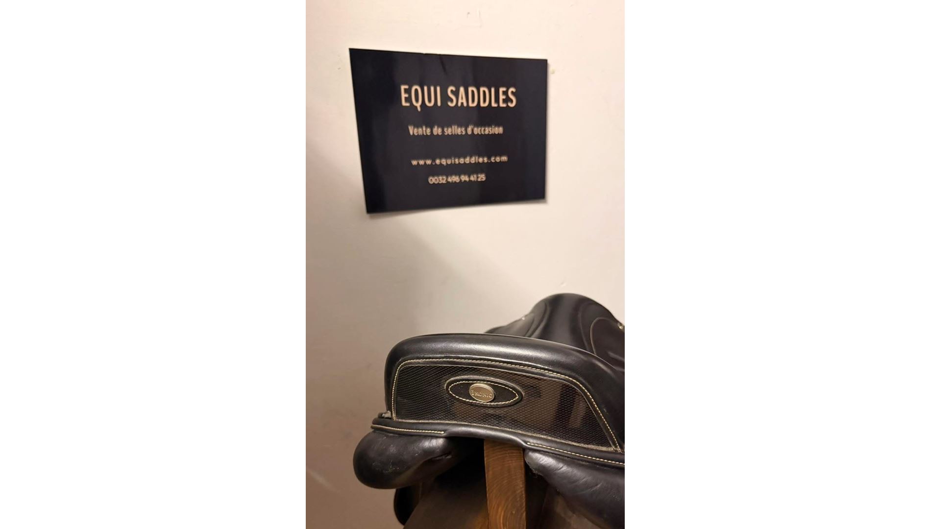 230819256  Ikonic "Elite" Selle Jumping Doublé