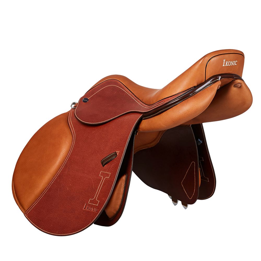 IKONIC "Evolution" Jumping Plain Saddle 