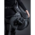 IKONIC "Evolution" Springzadel kalfslederbekleding "BLACK SERIES"