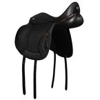 Ikonic "Evolution" Dressursattel Kalbsleder